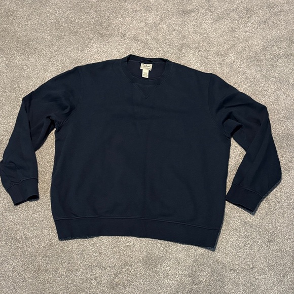 L.L. Bean Other - L.L. Bean Men's Dark Blue Crewneck Sweater